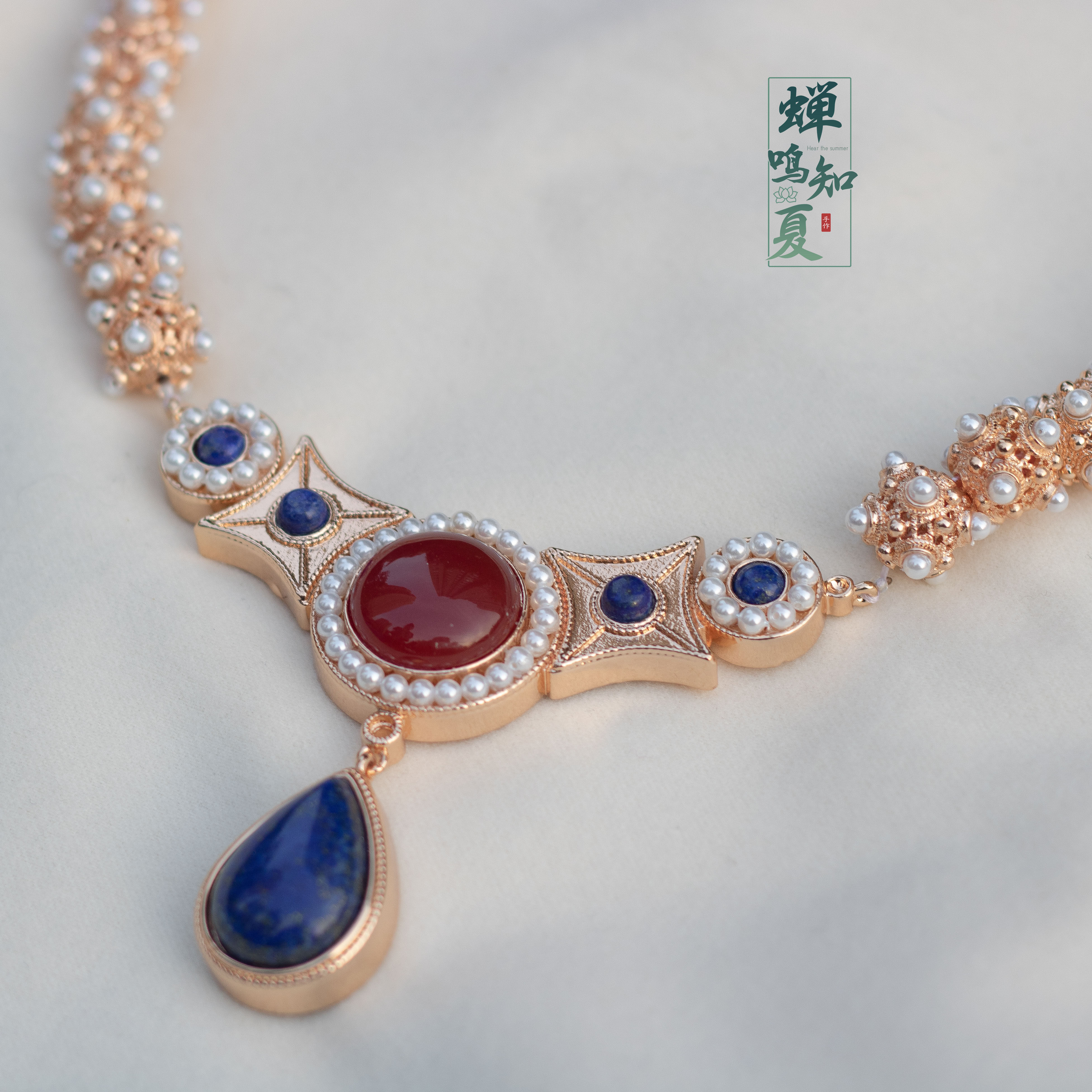 【蝉鸣知夏】李静训长安十二时辰唐风软璎珞故宫国家宝藏复原