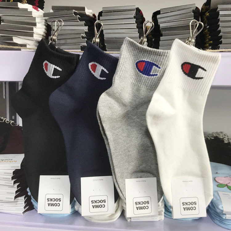 韩国进口中筒棉袜女袜男袜