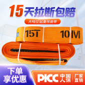 国标吊装 带扁平吊带工业起重20吨重型吊绳吊车吊带大吨位15 30T40