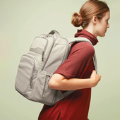 出口美国品牌双肩包女休闲通勤大容量电脑包轻便出行双肩背包学生