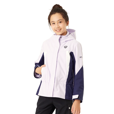 诺诗兰童装女童冲锋防风夹克