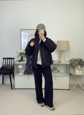 lem*aire风大口袋小廓形复合压胶加厚鹅绒羽绒服外套25秋冬新款