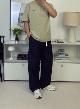 家属福利！pata美式户外运动休闲后背字母印花T恤26春夏新款鸬鹚