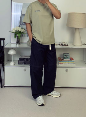 家属福利！pata美式户外运动休闲后背字母印花T恤26春夏新款鸬鹚