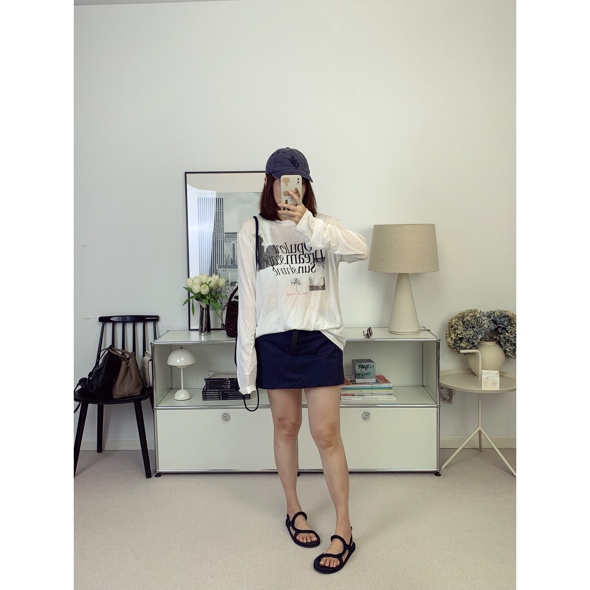 设计师款机能风户外风格速干运动裙裤短裤26夏新款【鸬鹚】