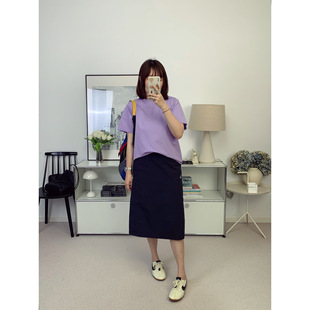 鸬鹚 T恤26春夏新款 0系列后背印花涂鸦邮差狗速干短袖