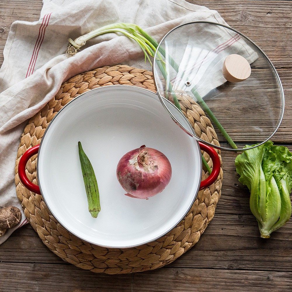 Bought in Japan SY Modern Housewife Enamel Soup pot household Skillet manual Enamel pot Stew pot Electromagnetic furnace currencyin the Kitchen/Cooking utensils , Cooking utensils , Cookware/Pot/Kettle , Stockpot  category - from Buy2taobao.com to provide professional Taobao agent buy service