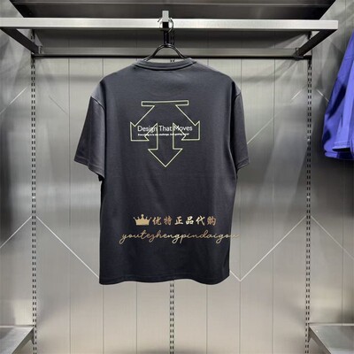 DESCENTE迪桑特ESSENTIAL系列夏季男子舒适百搭圆领短袖运动T恤夏