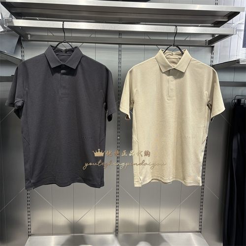 DESCENTE迪桑特DUALS系列25夏季男士都市商务通勤休闲短袖POLO衫