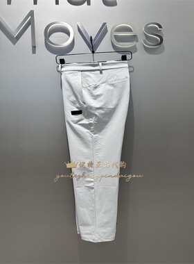 DESCENTE迪桑特DUALIS都市通勤男士防泼水梭织运动长裤春秋季新款