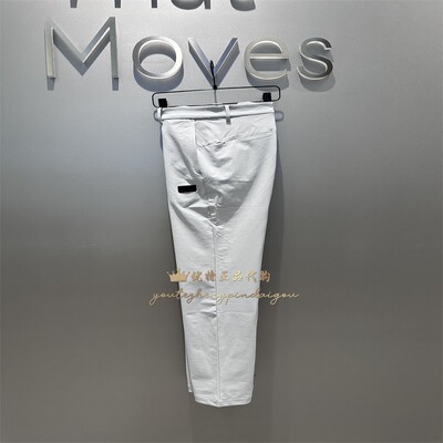 DESCENTE迪桑特DUALIS都市通勤男士防泼水梭织运动长裤春秋季新款