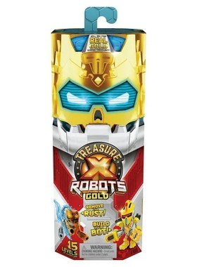 Treasure X黄金机器人科学怪人怪兽黄金宝藏外星人惊喜盲盒玩具