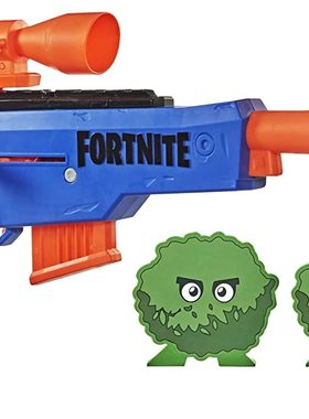 NERF Fortnite BASR-R堡垒之夜蓝色堡垒狙 进口软弹发射器玩具枪