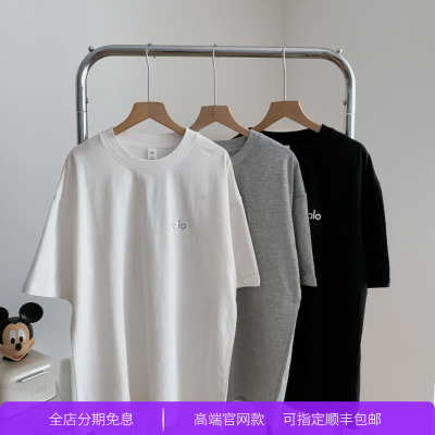 夏季宽松立体小标百搭短袖T恤