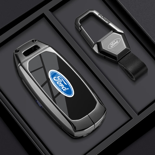 适用于福特新世代全顺钥匙套pro/T8域虎79领界驭胜s350皮卡包壳扣
