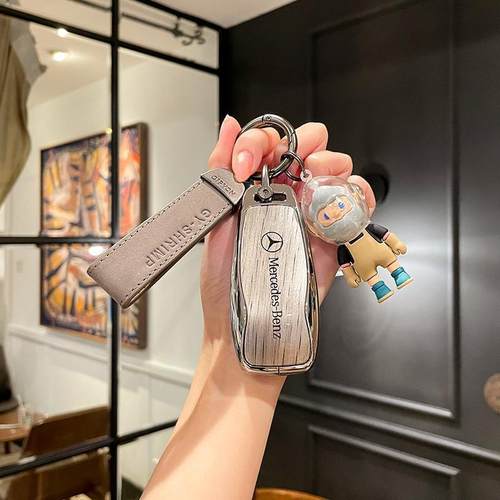 奔驰e300l钥匙套e260车a200l男glc级c260l glb220女gle350壳EQB扣