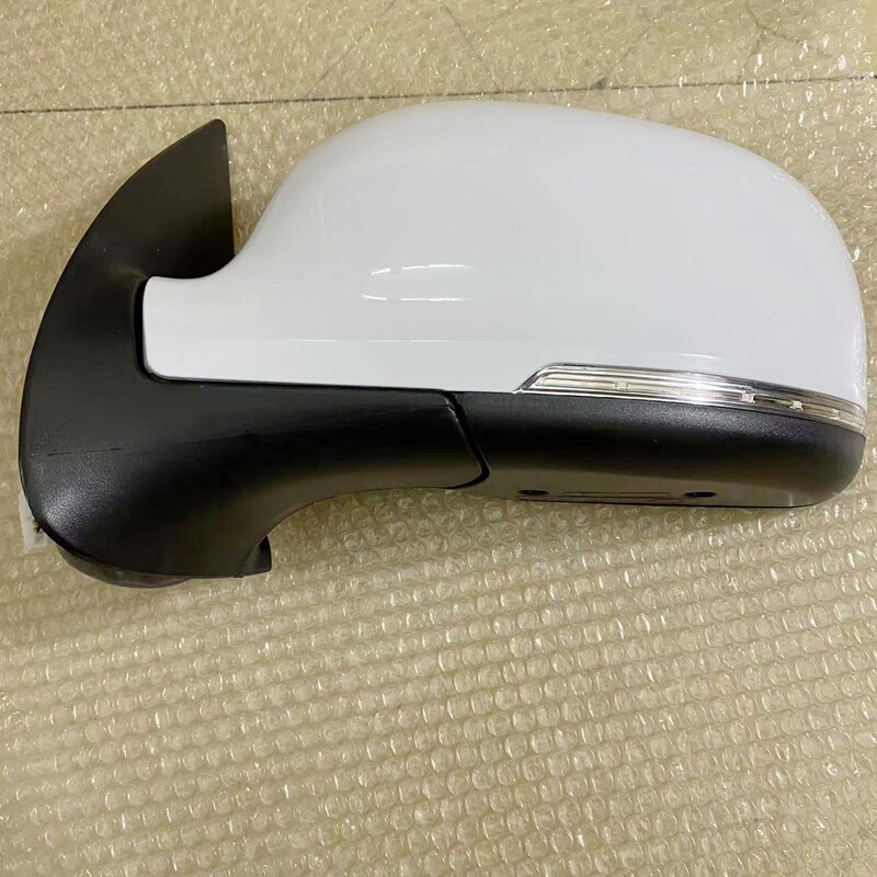 适用福田拓陆者E3E5倒车镜总成拓路者皮卡后视镜总成反光镜片配套