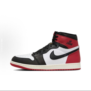 Jordan High xu仓 JORDAN AJ1黑脚趾高帮复古休闲板鞋 Air