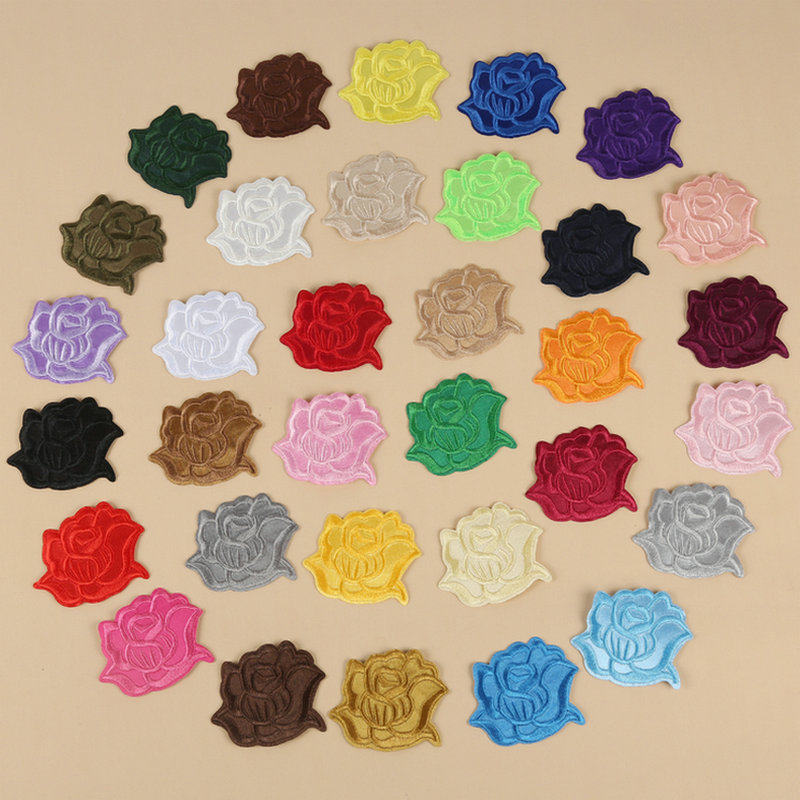 大号玫瑰花朵刺绣布贴补丁贴酒店床单桌布被套枕头补洞修补装饰贴,居家布艺,布贴,淘宝优惠券,粉丝福利购,淘宝优惠卷