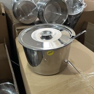 不锈钢调料罐商用猪油罐子厨房家用带缺口盖料缸味盅辣椒油调料盒