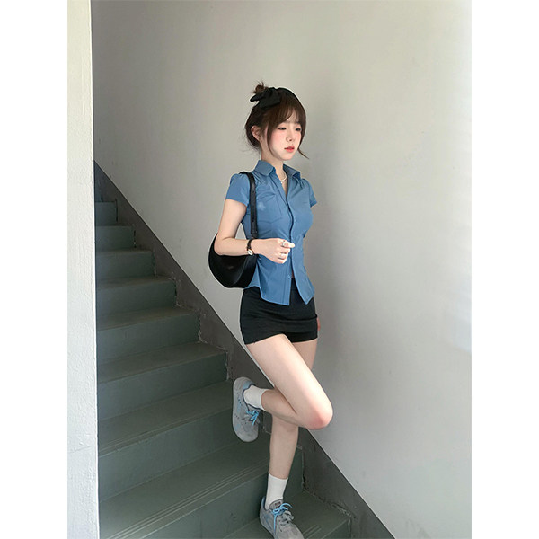 夏季女装减龄小个子一整