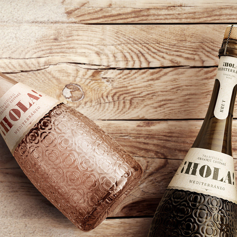 清仓】地中海风情 巴塞之花天然干高起泡酒