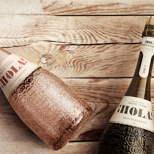 清仓 巴塞之花天然干高起泡酒 地中海风情