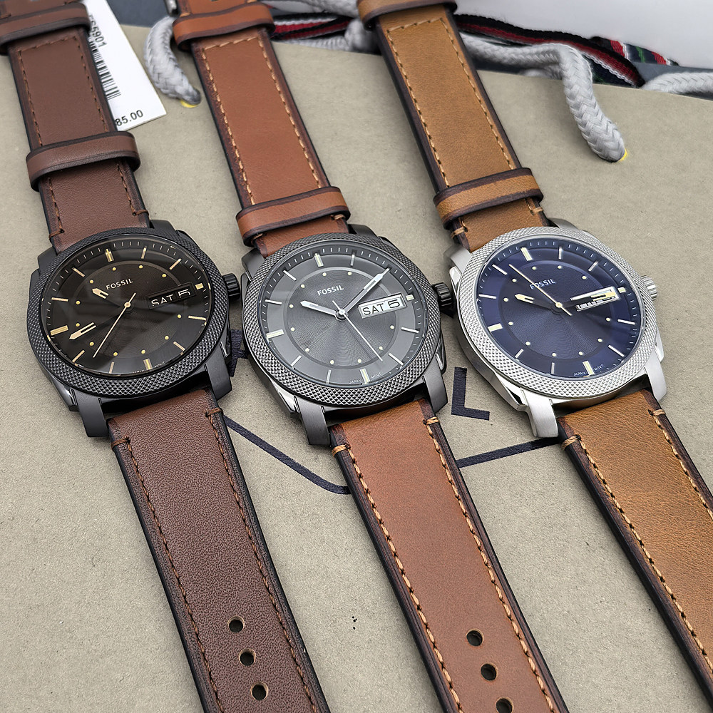 FOSSIL手表石英星期日历防水男表