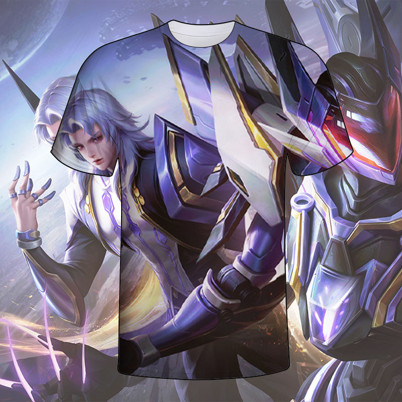 王者荣耀联名t恤元歌无心体恤青少年cos痛衣服爆款皮肤宿舍开黑