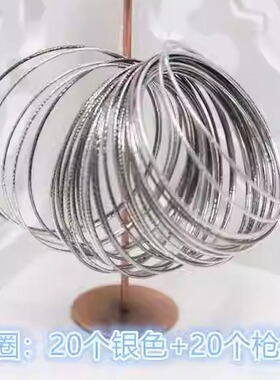 开口实心光面925纯银手镯个性