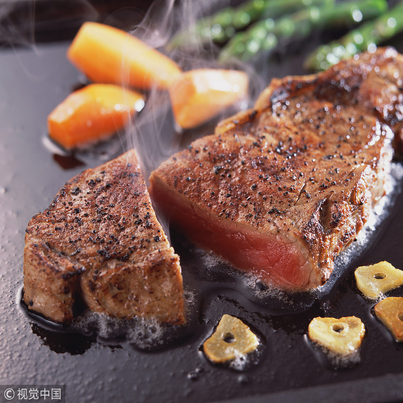 南秦岭谷饲原切微腌眼肉西冷牛排