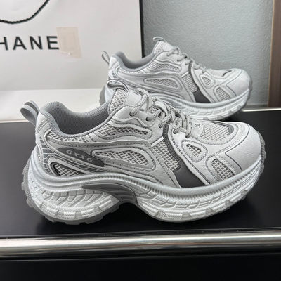 厚底轻便防滑老爹鞋女2026新款春款女款鞋子女爆款软底不累脚百搭