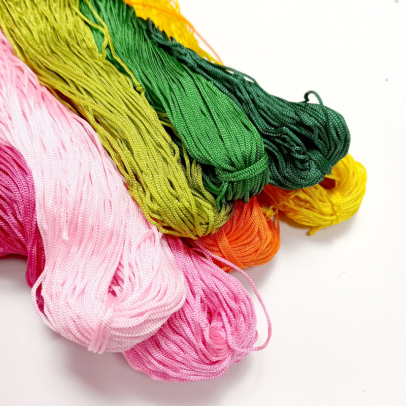 50克升级亮丝空心线手工钩织包包特亮冰丝线凉鞋帽子线钩水杯套线