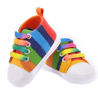 婴儿学步鞋宝宝纯棉鞋子Q8春秋季0-1岁新生儿男女童鞋软底帆布鞋