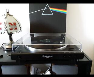 铁三角LP60X全自动皮带家用黑胶唱片机留声机电唱机轻奢复古正品