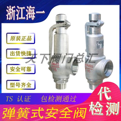 浙江海一弹簧式蒸汽微启示全启式