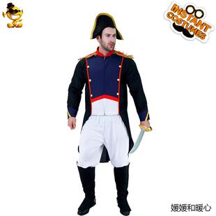 大男将军骑士服装 cosplay衣服法国拿破仑舞台装表演服饰万圣节