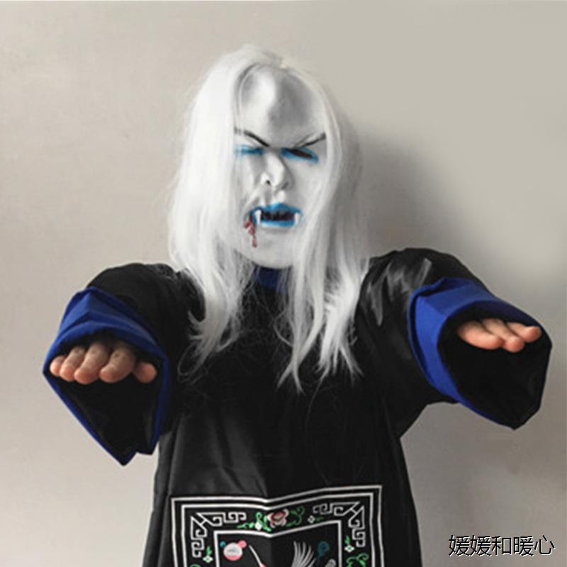 万圣节面具恐怖头套鬼吓