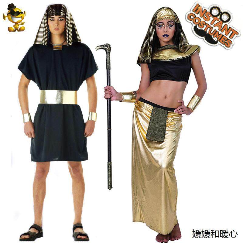 万圣节成人大男大女情侣款古埃及法老艳后国王皇后舞台派对服装,模玩/动漫/周边/娃圈三坑/桌游,动漫T恤/鞋帽/服装,淘宝优惠券,粉丝福利购,淘宝优惠卷