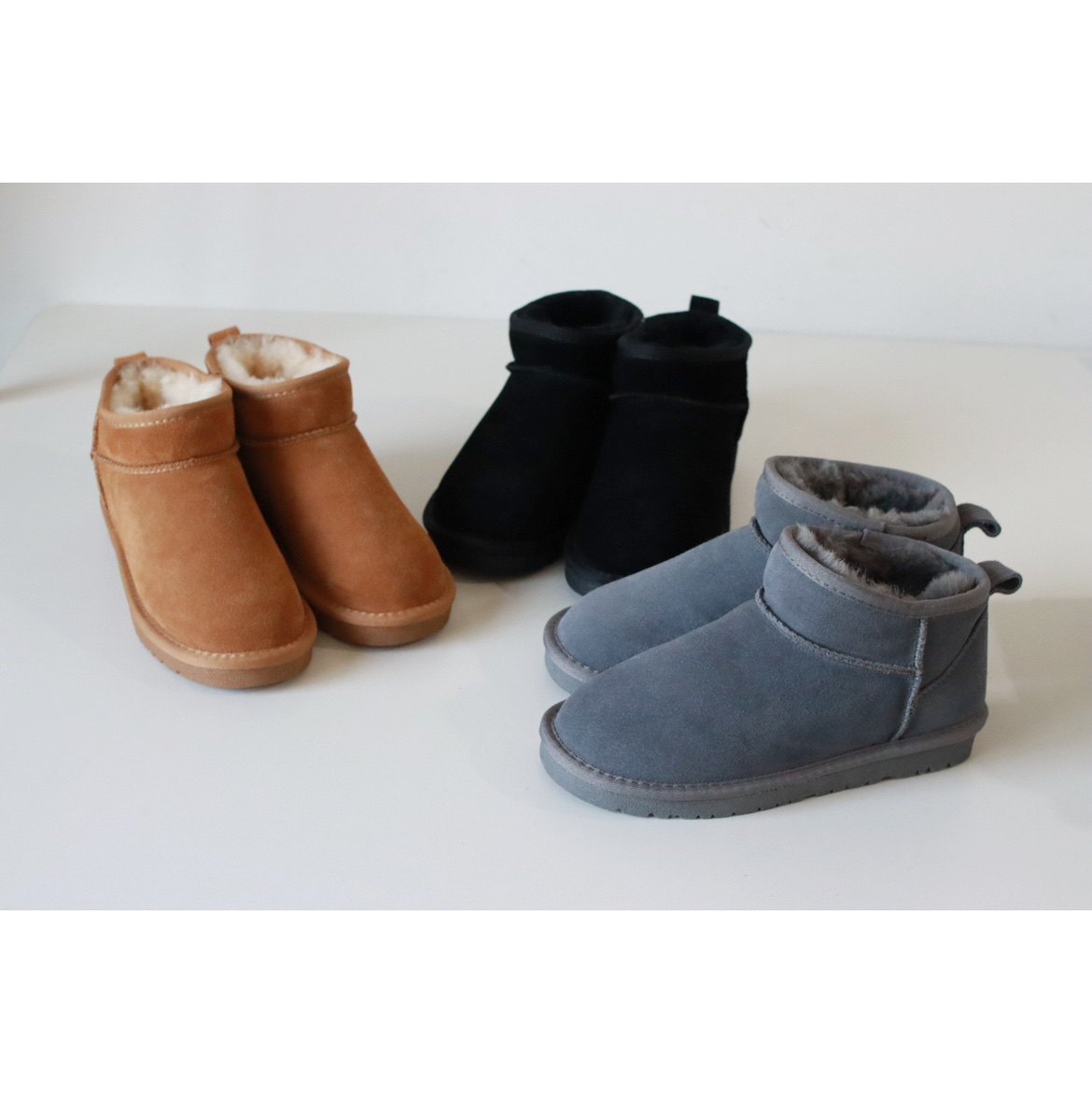 出澳洲！真皮毛一体全羊毛加厚保暖棉鞋雪地靴女2025年冬季新款