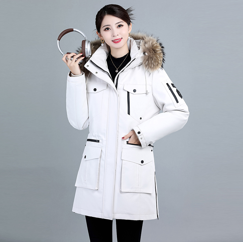 可拆卸鹅绒内胆休闲户外时尚