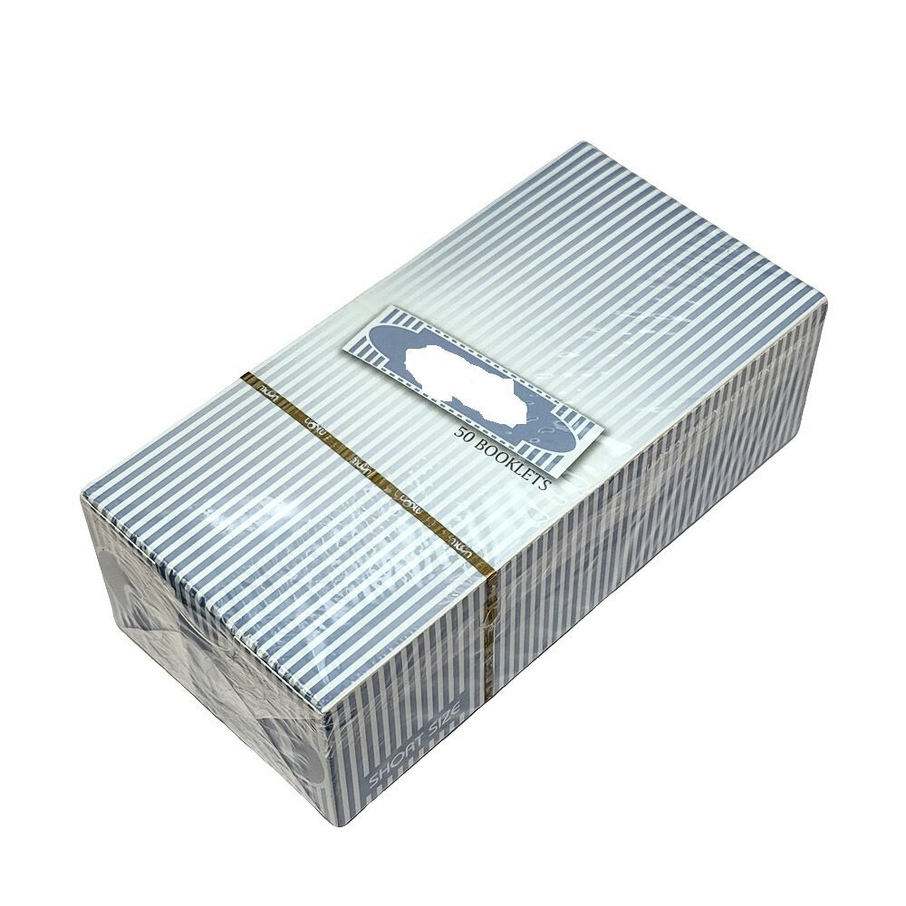 锥形手卷卷烟器红色深蓝色淡蓝色月亮包装白色木浆手动卷烟器