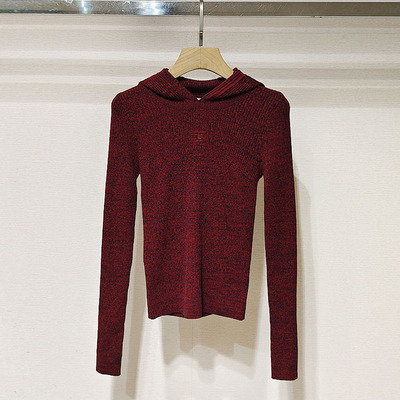 XJ6M08C连帽针织打底衫