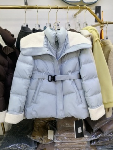 2025秋冬欧韩休闲棉服女羊羔毛翻领宽松百搭小个子保暖短棉衣外套