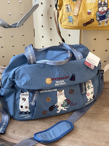 可扩容尼龙手提斜挎旅行包带鞋仓