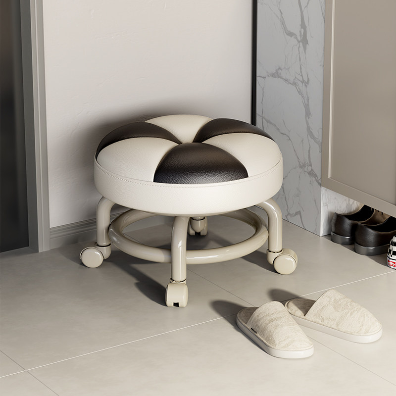 万向轮小凳子滑轮矮凳家用进门可坐穿鞋凳入户换鞋凳儿童学步椅子,住宅家具,换鞋凳,淘宝优惠券,粉丝福利购,淘宝优惠卷