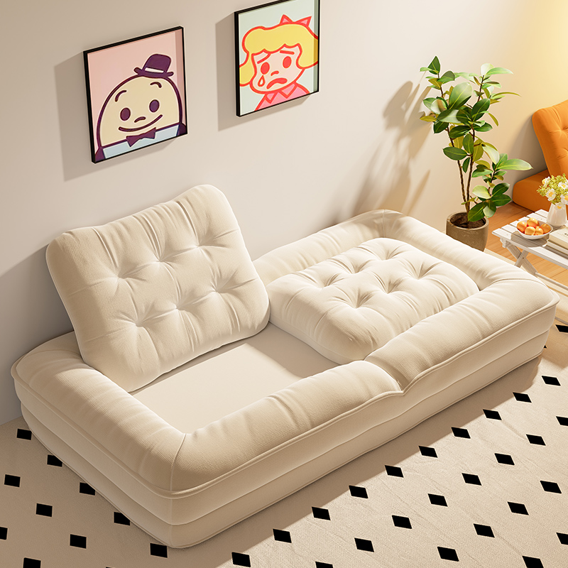 网红人类狗窝懒人沙发折叠可躺可睡卧室单人榻榻米客厅两用沙发床