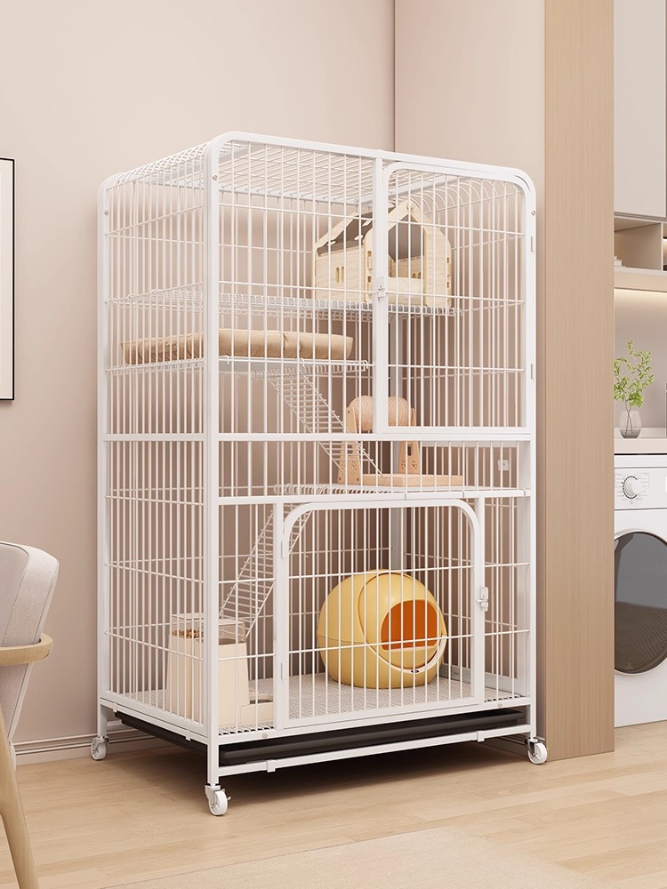 猫别墅猫笼子家用宠物超大自由空间猫窝猫舍一体厕所猫房子猫栅栏