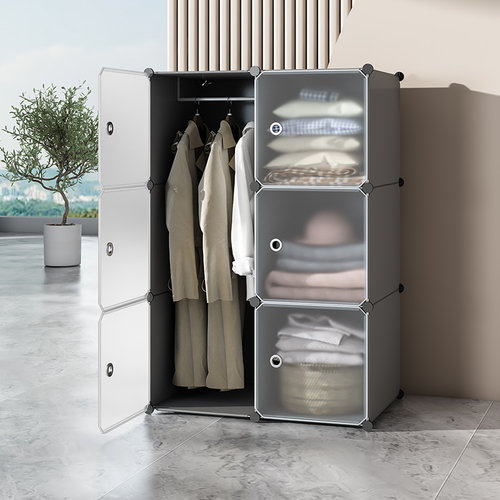 简易衣柜宿舍学生收纳柜子