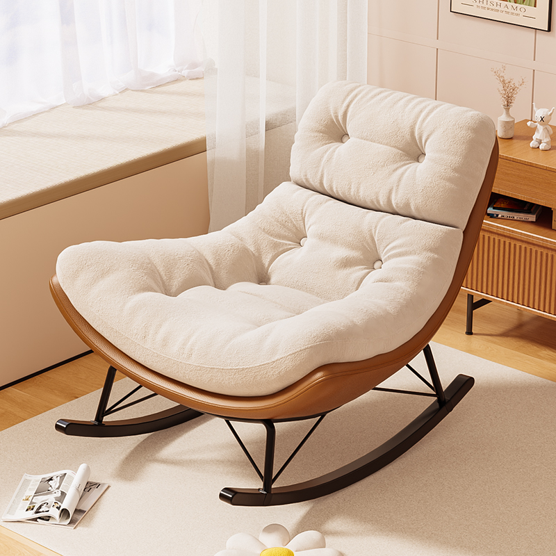 新款摇摇椅雪尼尔沙发